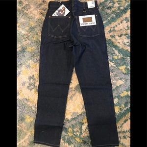 NWT Wrangler Icons Free People dark wash jeans